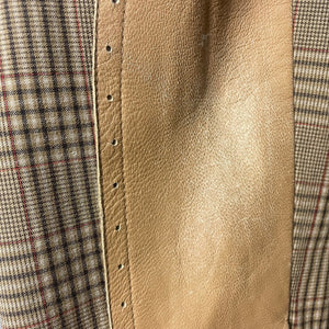 Checked Zip Up Jacket (S)