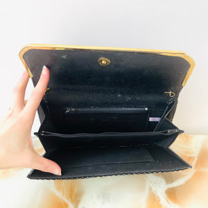 Vintage Black Glo-Mesh Purse