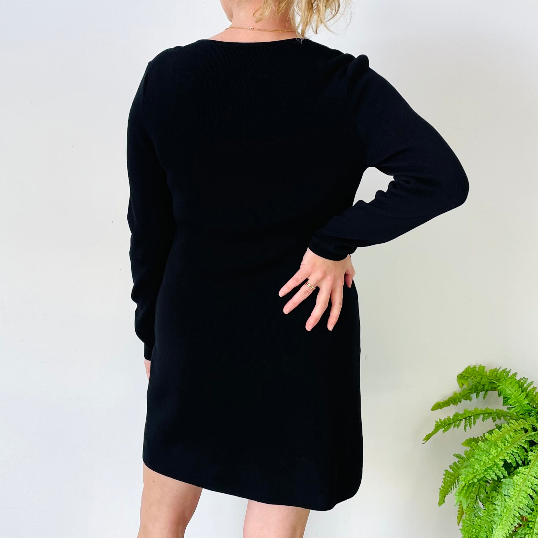 Assembly Label Knit Mini Dress (M-L)