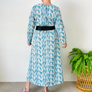Vintage Sparkly Maxi Dress (2XL)