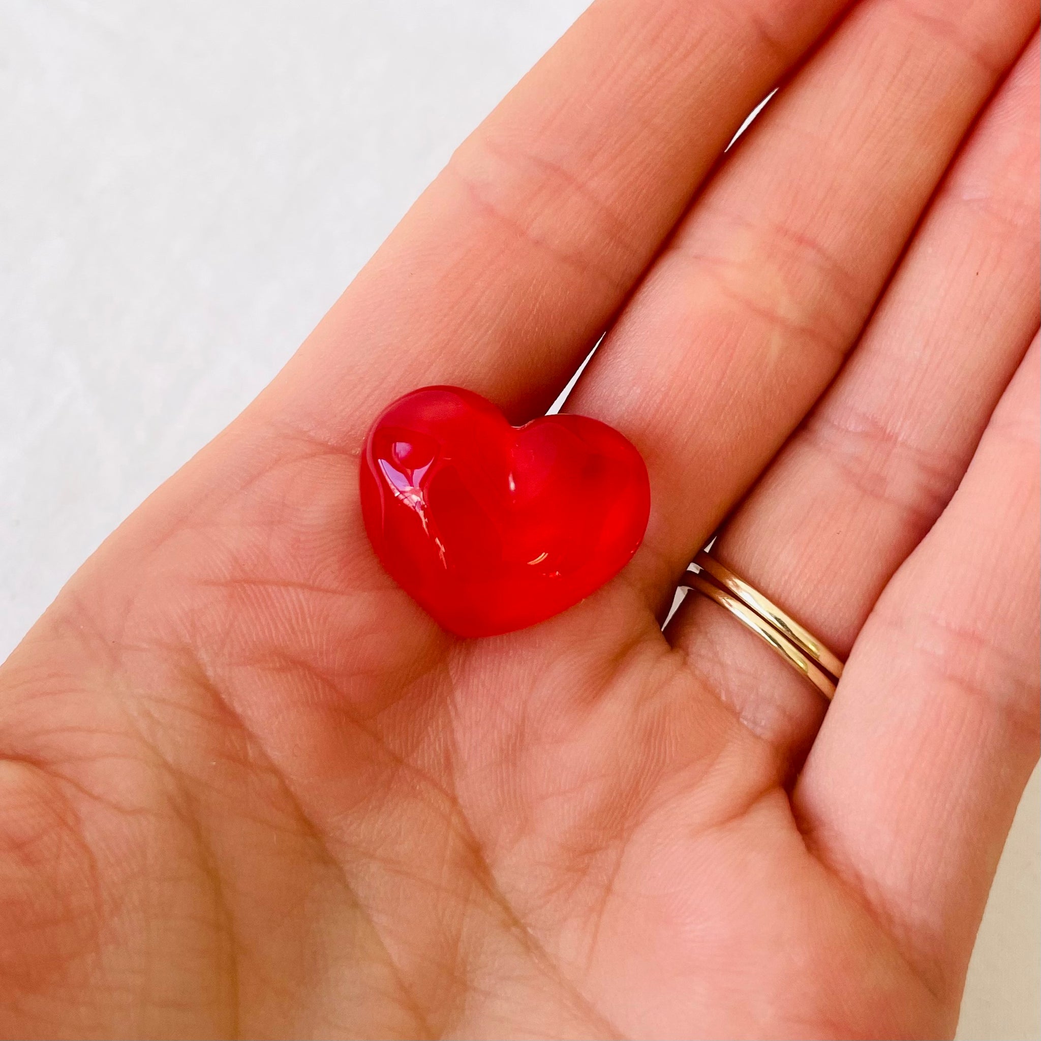 Textured Heart Studs