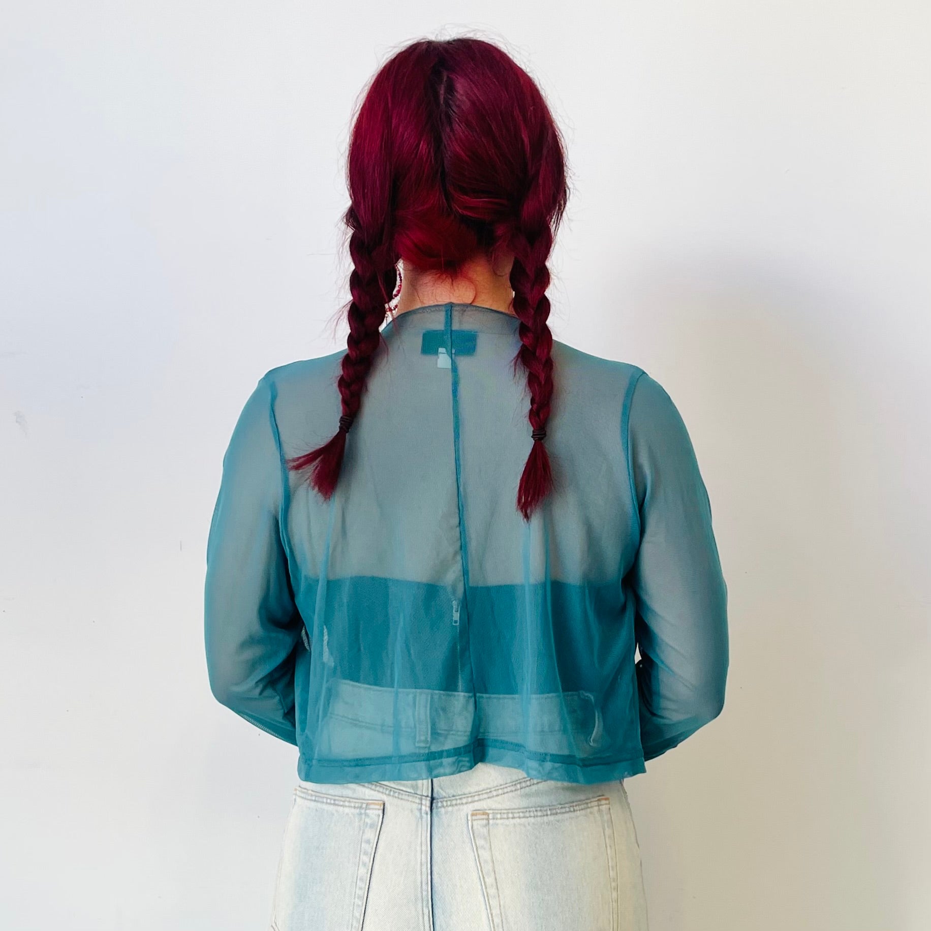The Carpenters Daughter Sheer Ruffle Bolero (S-L)