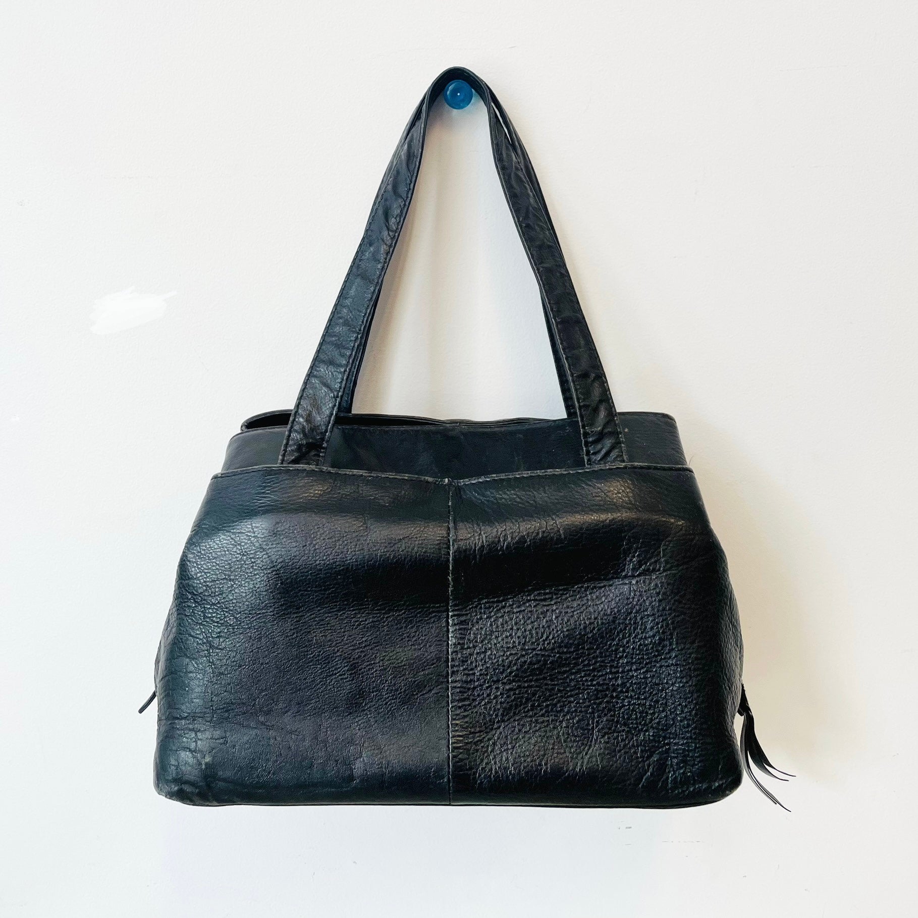 Black Leather Handbag