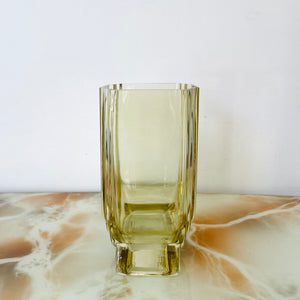 Art Deco Glass Vase