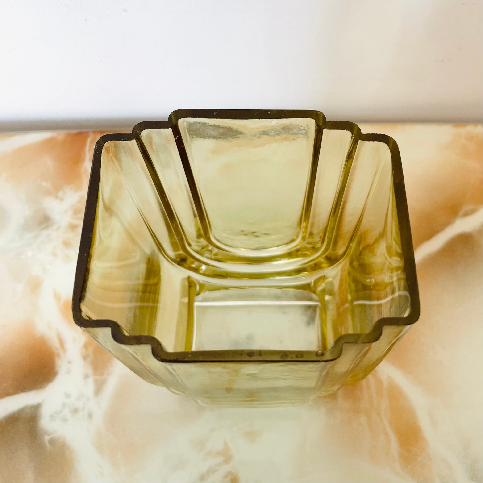 Art Deco Glass Vase