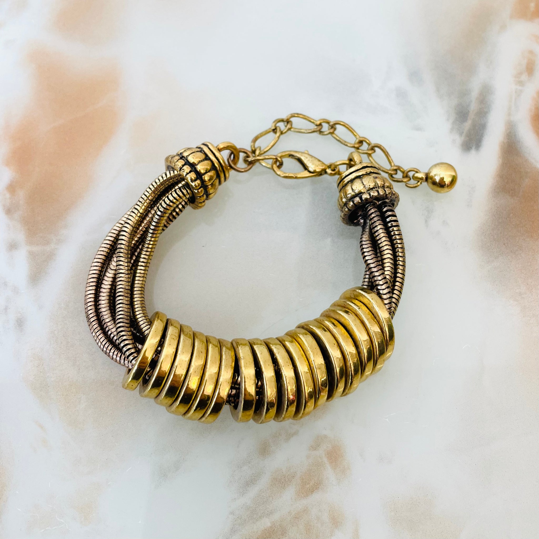 Chunky Gold Bracelet