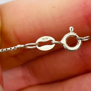Vintage Rosebud & Sterling Silver Necklace