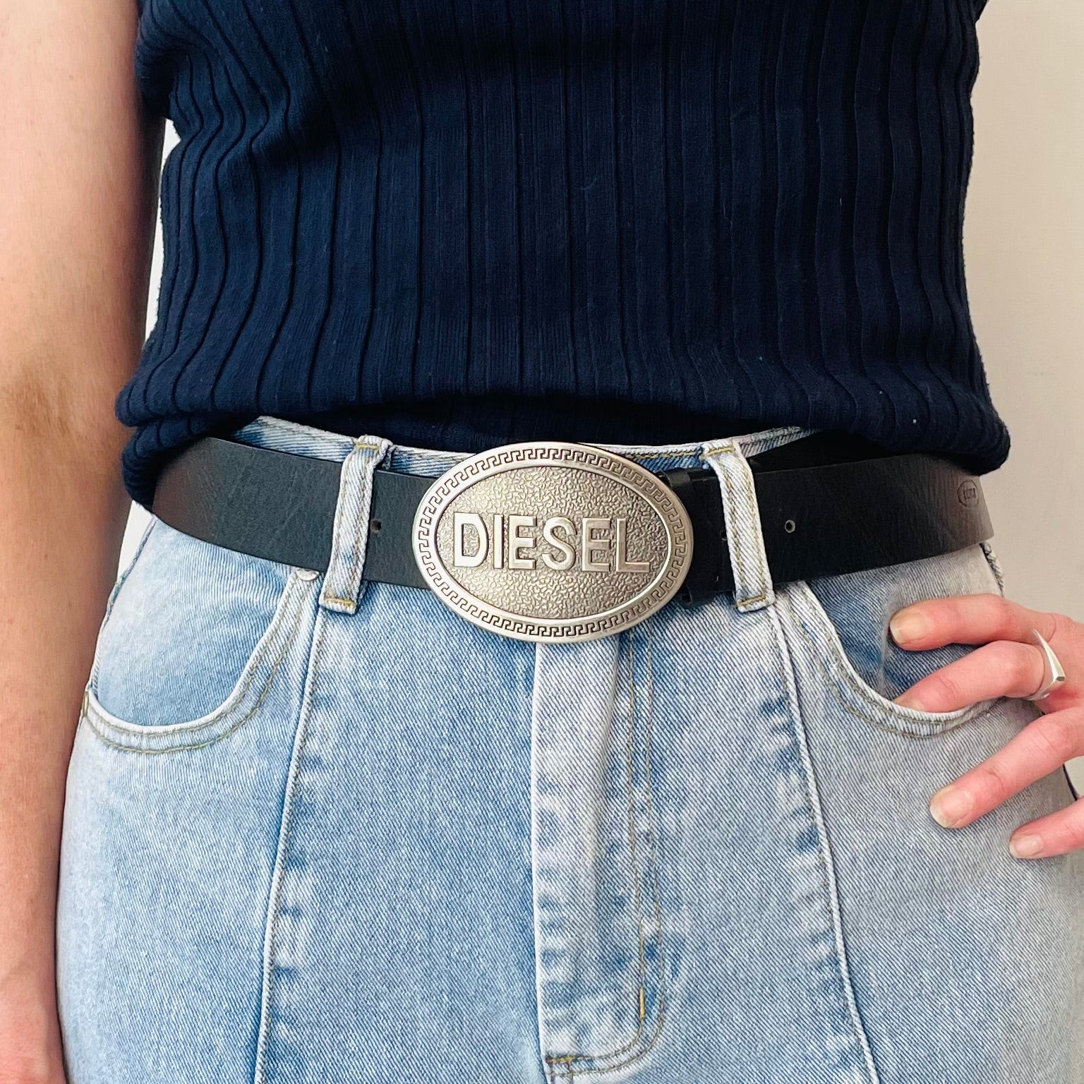 Diesel Leather Belt