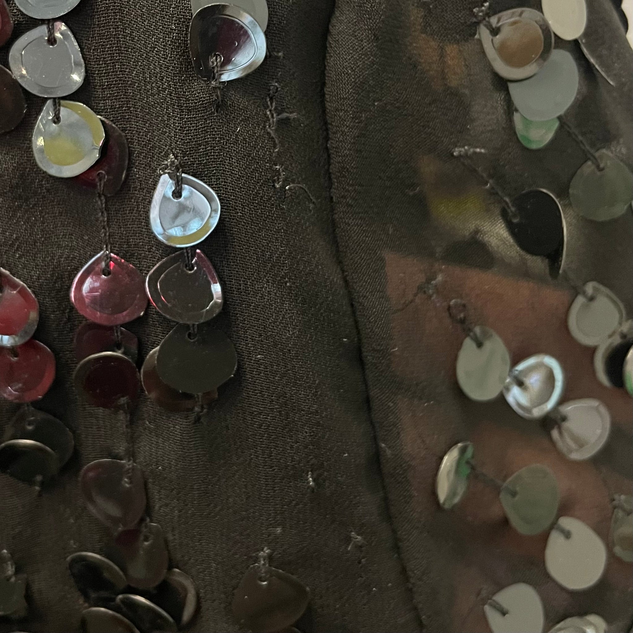 Sequin Chiffon Jacket (L-XL)