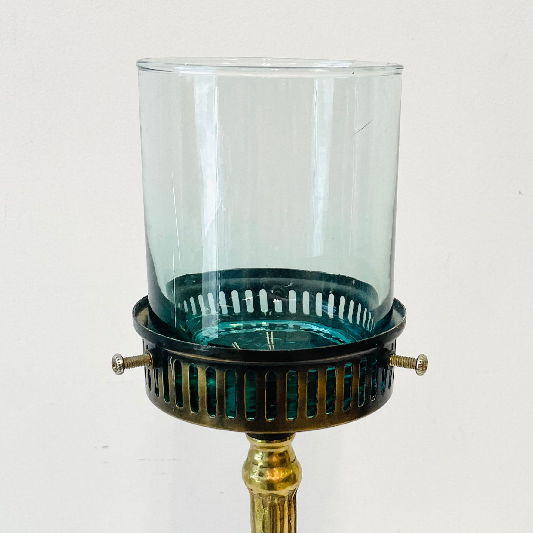 Ornate Brass Candle Holder