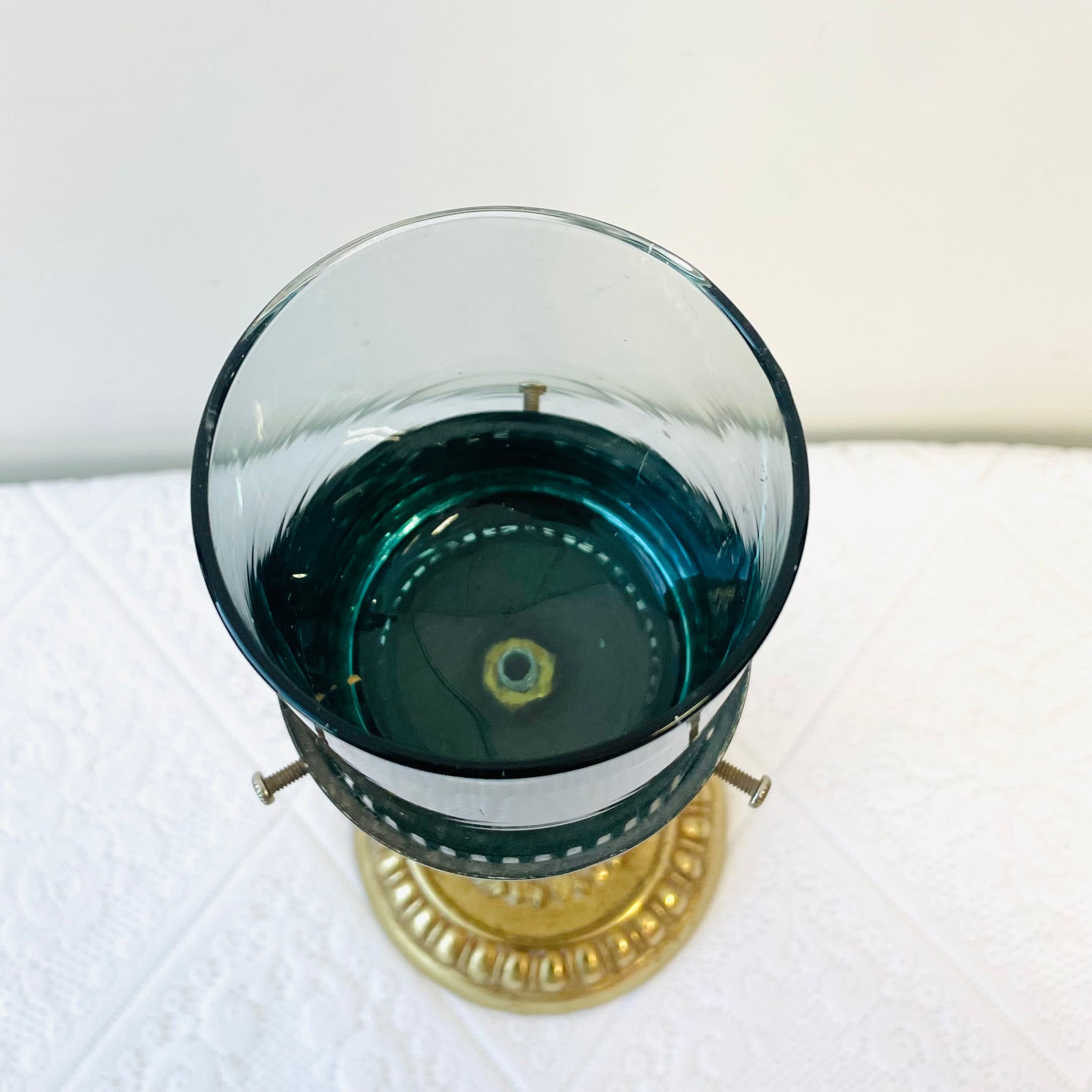 Ornate Brass Candle Holder