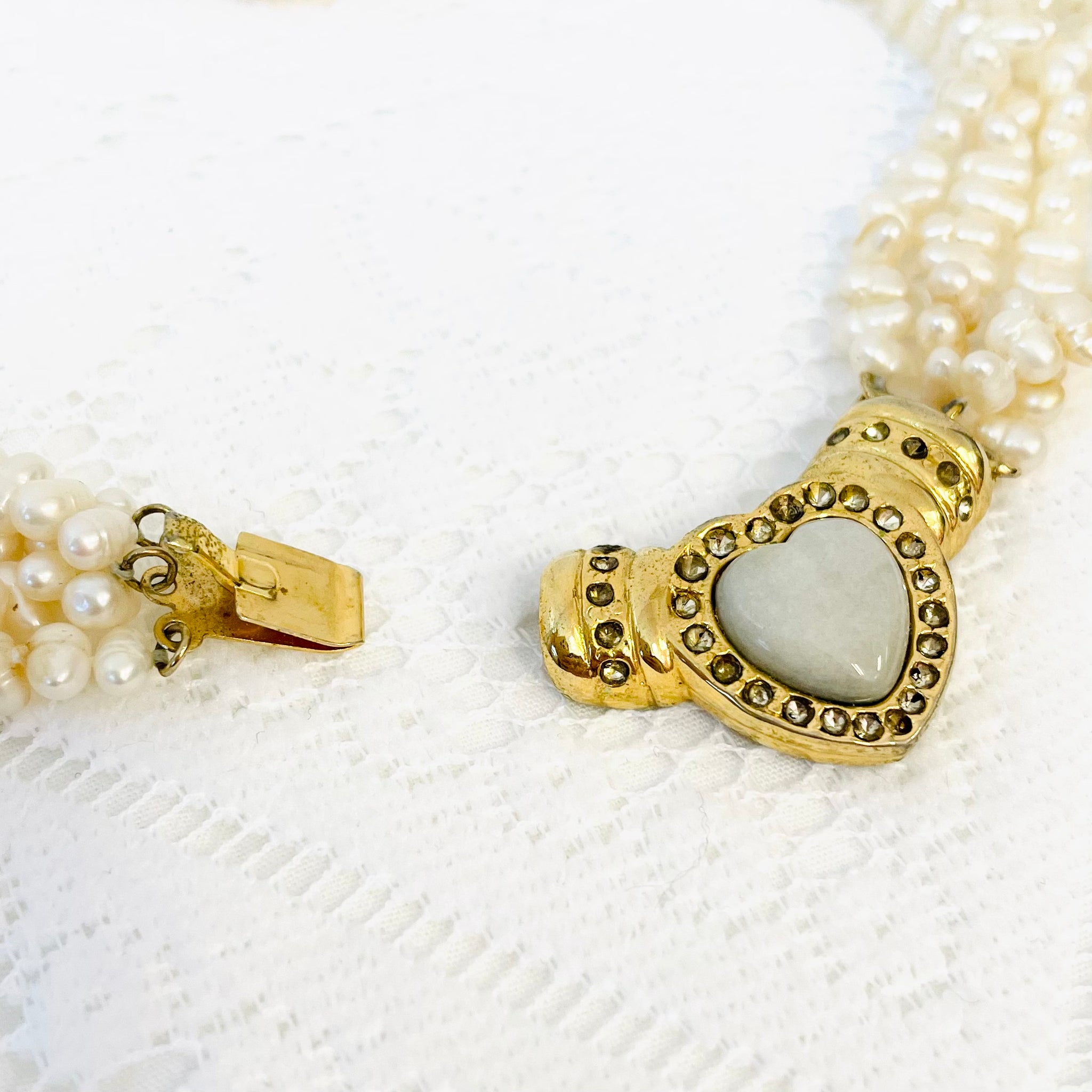 Multi Strand Freshwater Pearl Necklace