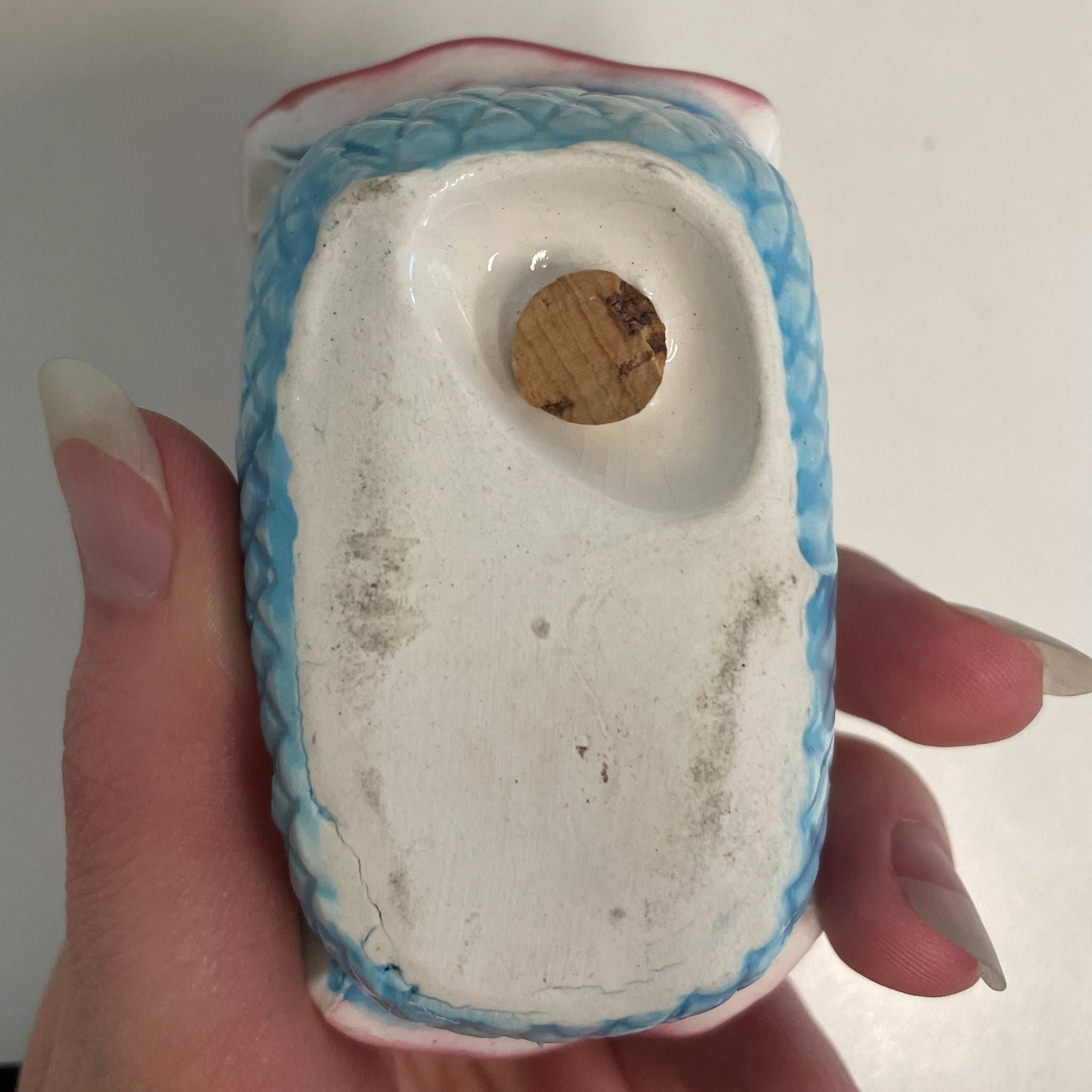 Vintage Puppy in a Basket Salt and Pepper Shakers