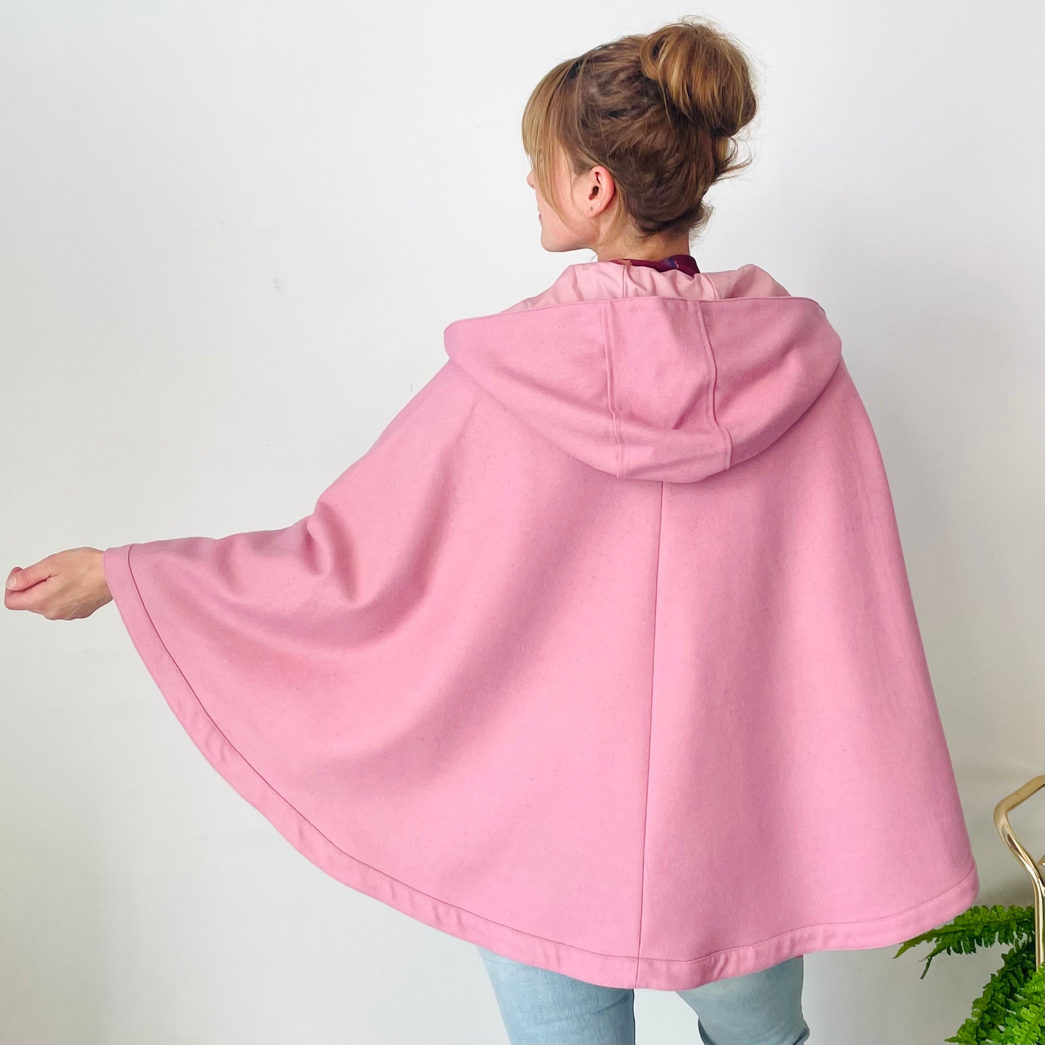Wool Blend Cape (S)