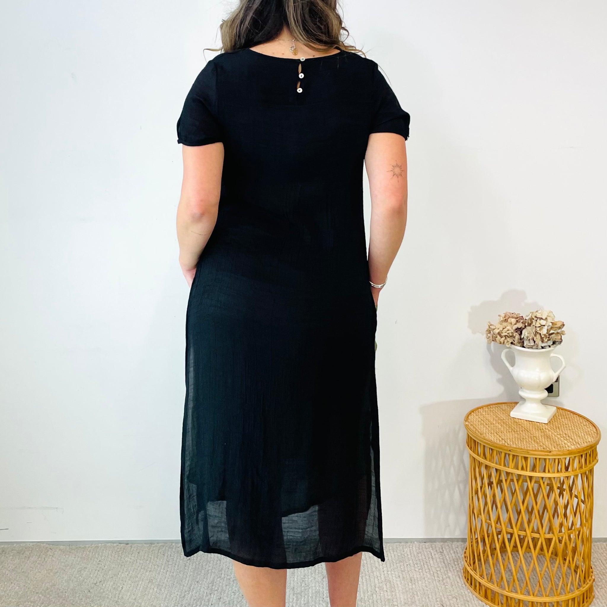 Layered Midi Dress (M)