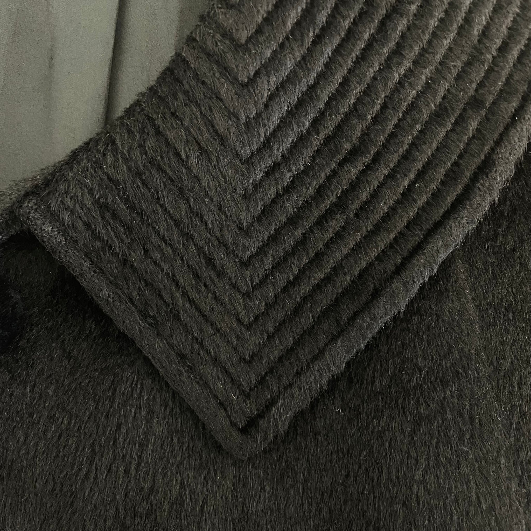 Vintage Alpaca Mohair and Wool Coat (S)