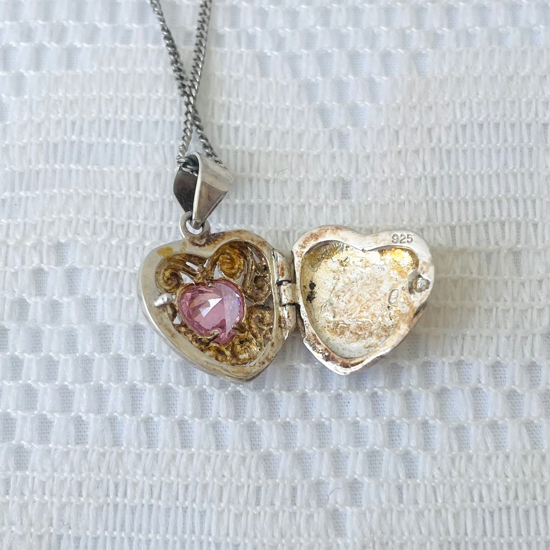 Sterling Silver Heart Locket
