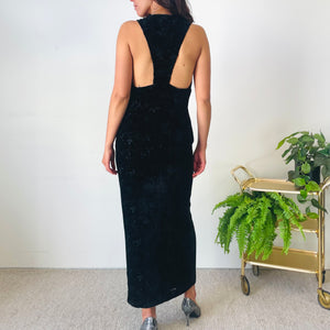 Vintage Velvet Thornton Hall Dress (S)