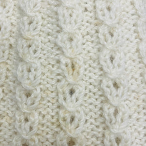 Wool Cable Knit Cardigan (M)
