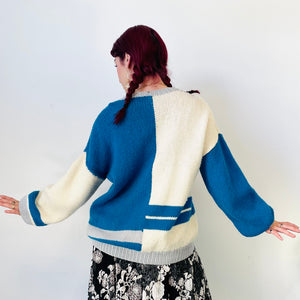 Vintage Patchwork Knit (XL)