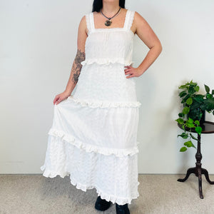 Ruffle Maxi Dress (M)