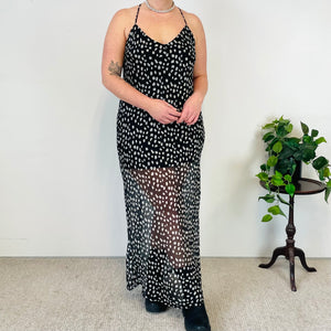 Drape Back Maxi Dress (XL)