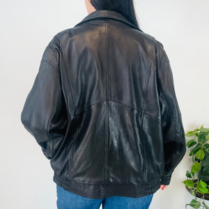 Vintage Leather Jacket (XXL)