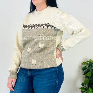 Vintage Sheep Knit (M)
