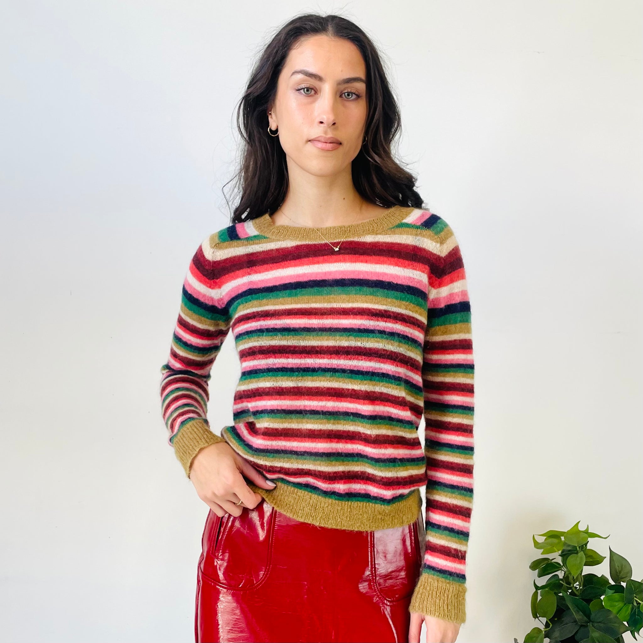 Colourful Striped Knit (S-M)