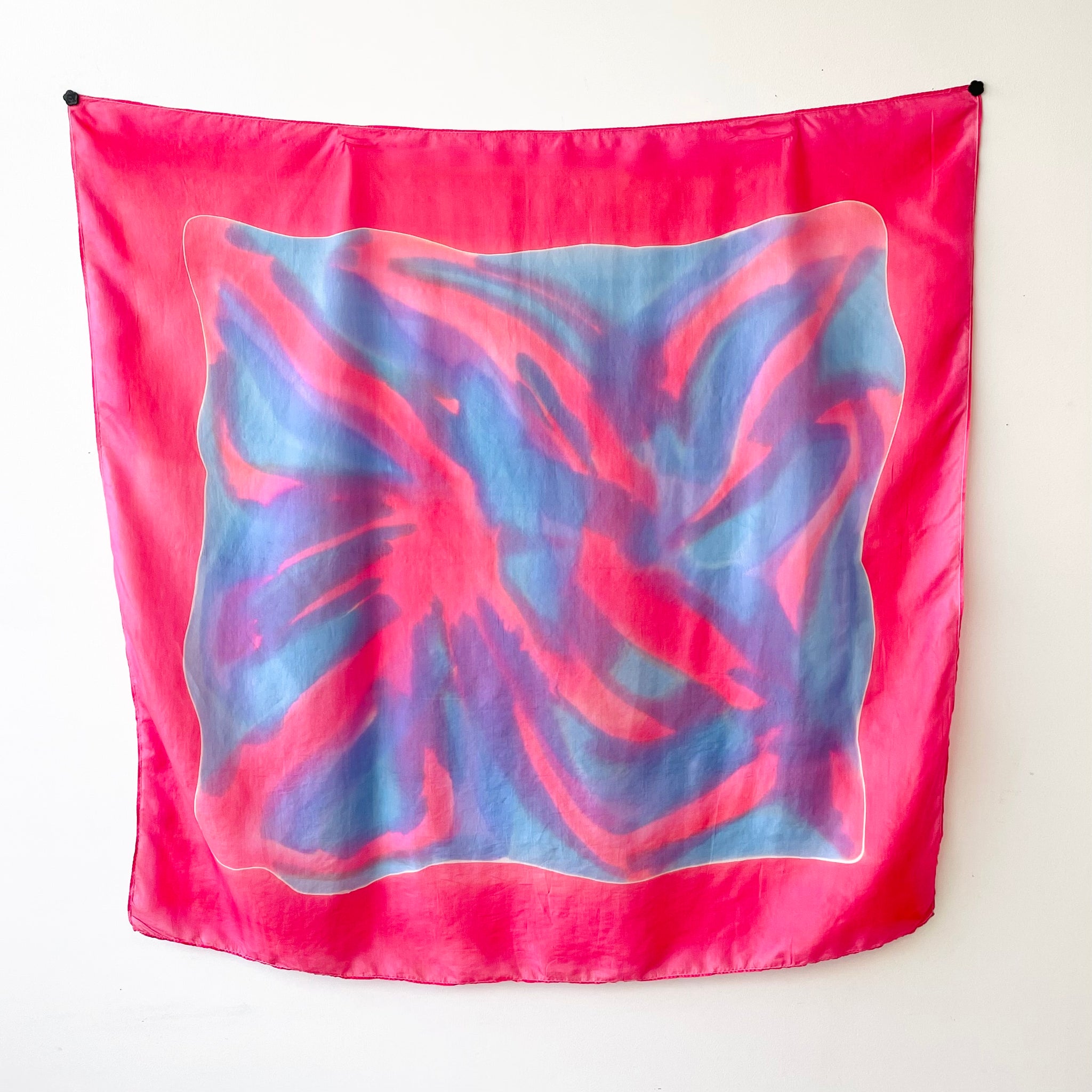 Silk Tie Dye Scarf