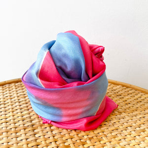 Silk Tie Dye Scarf