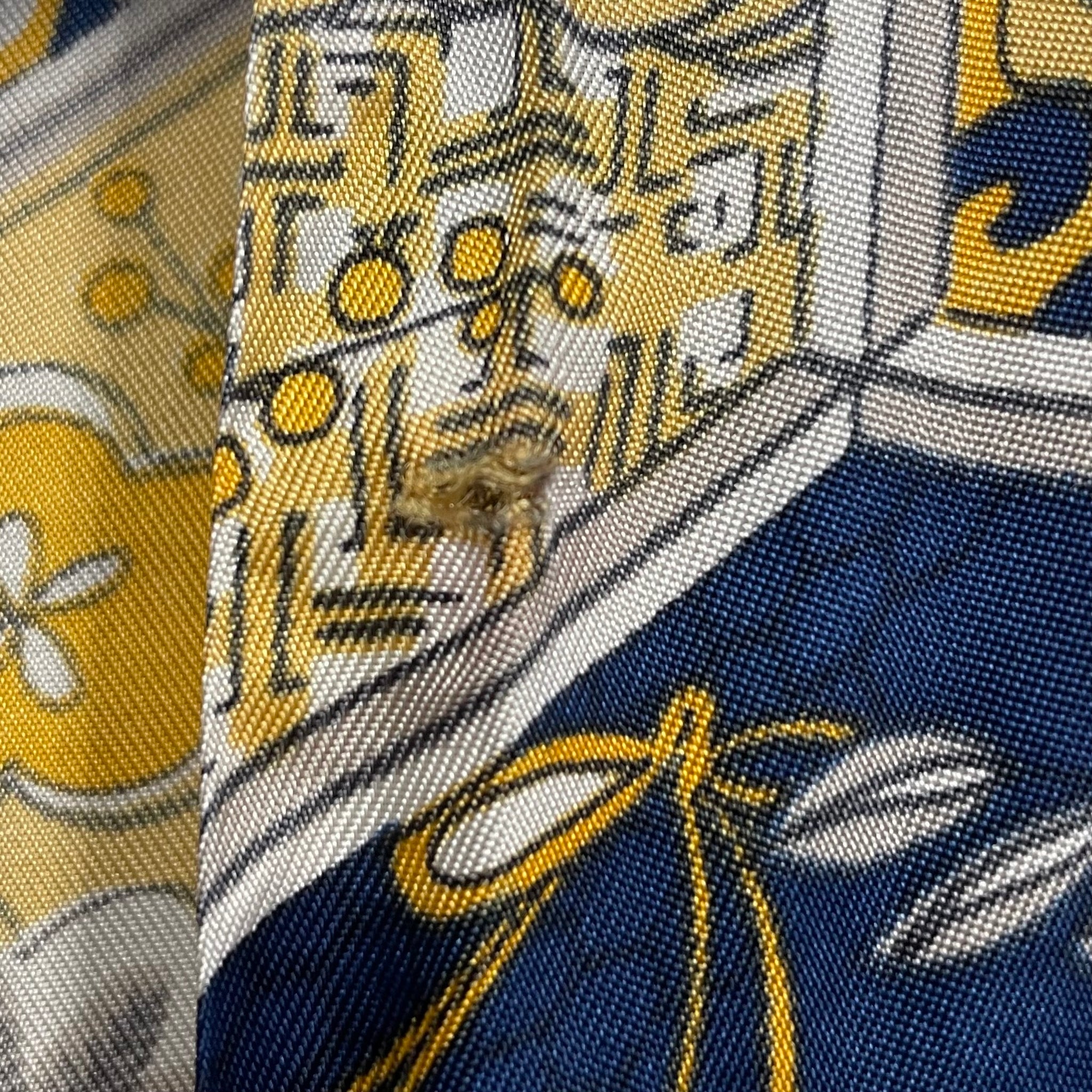 Vintage Patterned Blouse (S)