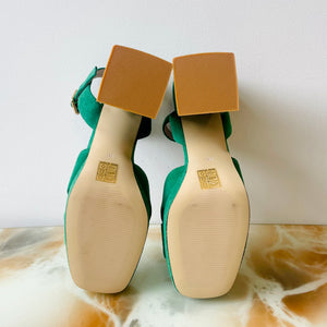 Suede Criss Cross Heels (36)