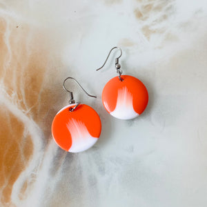 Vintage Disc Earrings