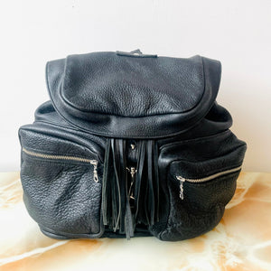 Leather Adjustable Back Pack Hand Bag