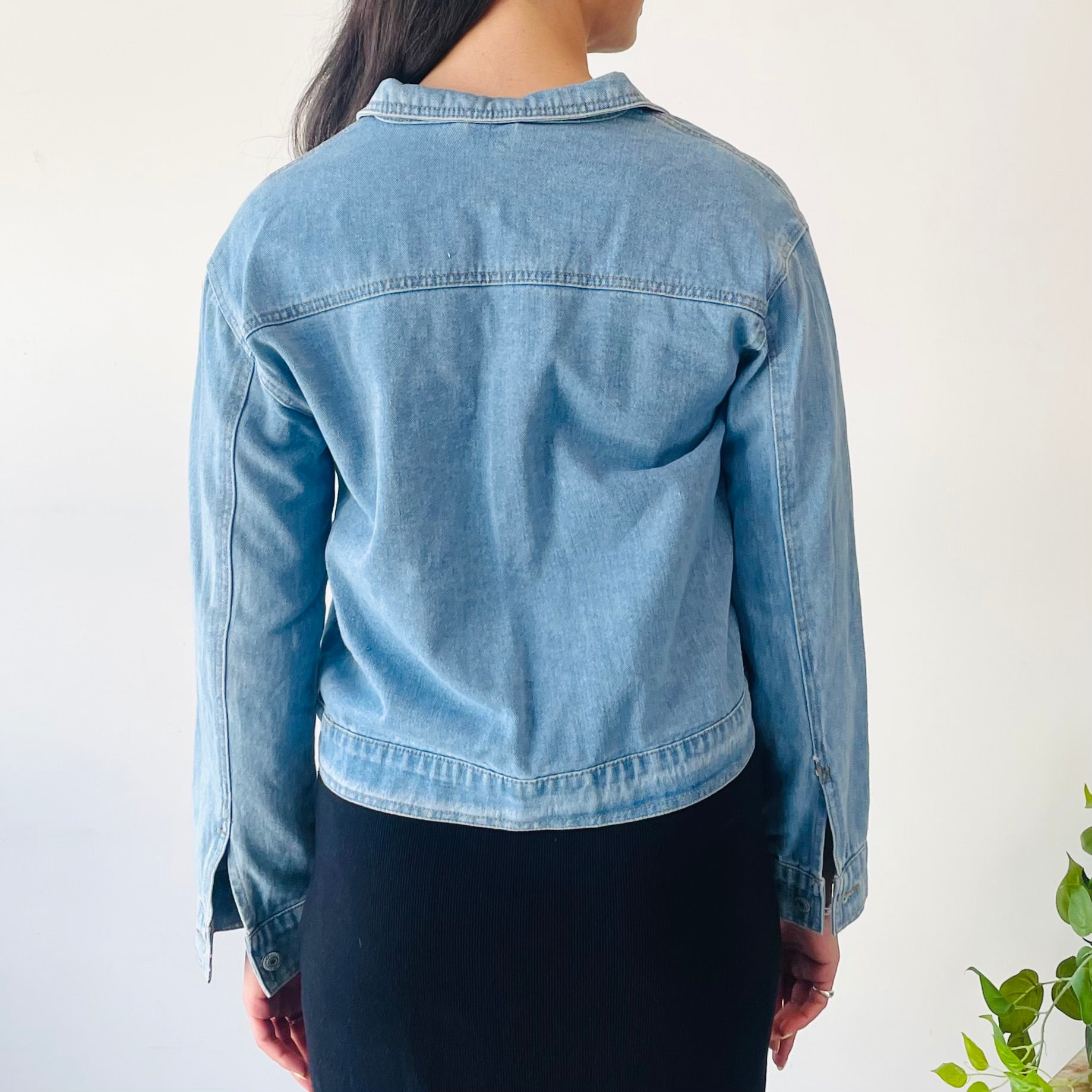 Boxy Denim Jacket (XS)