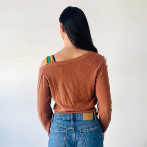 Y2K Off The Shoulder Knit (XS-S)