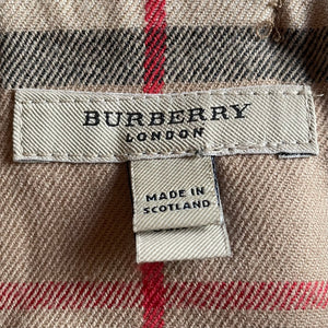 Wool Burberry Style Mini Skirt (S-M)