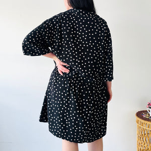 Stella + Gemma Polka Dot Mini Dress (XL)