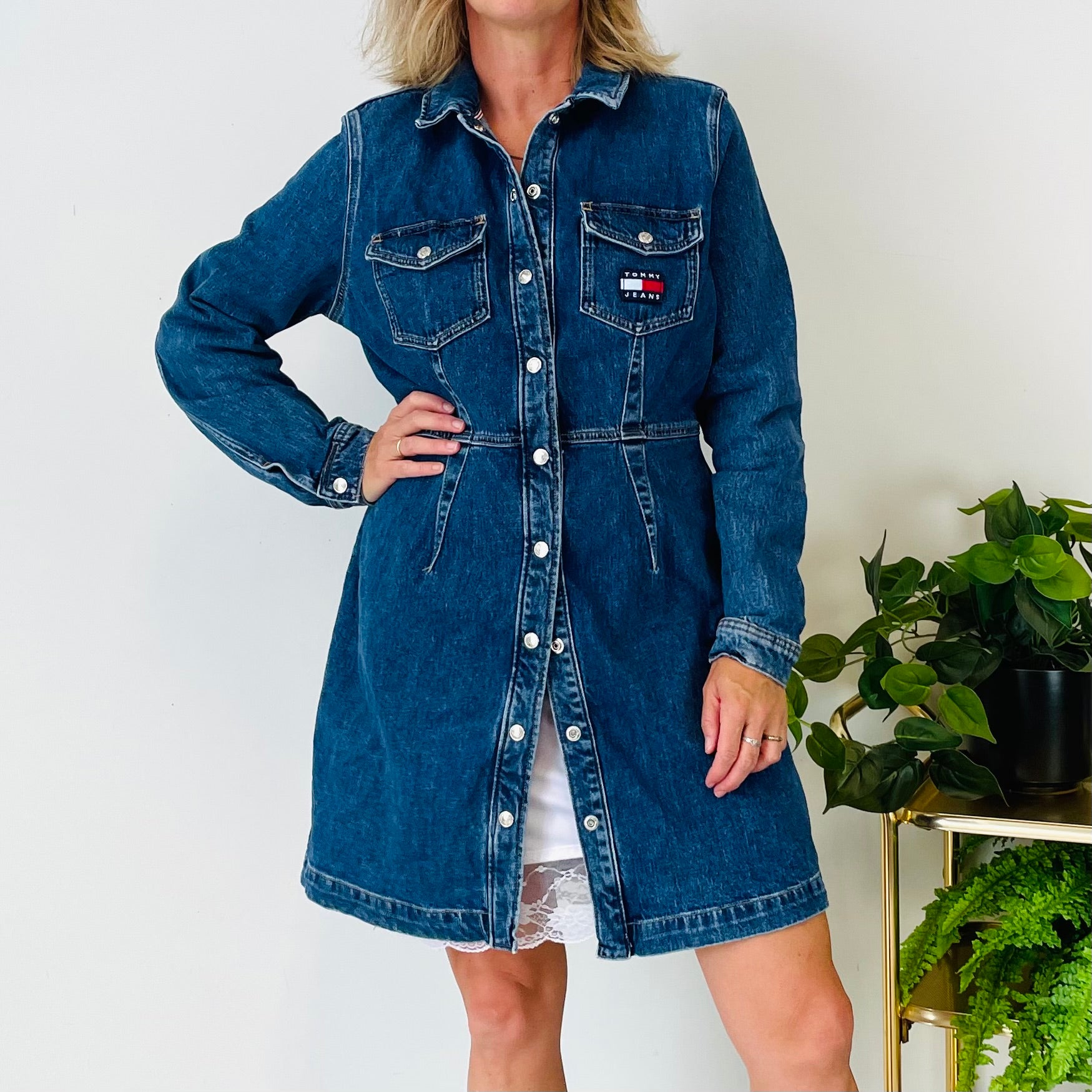 Tommy Jeans Denim Dress (XL)