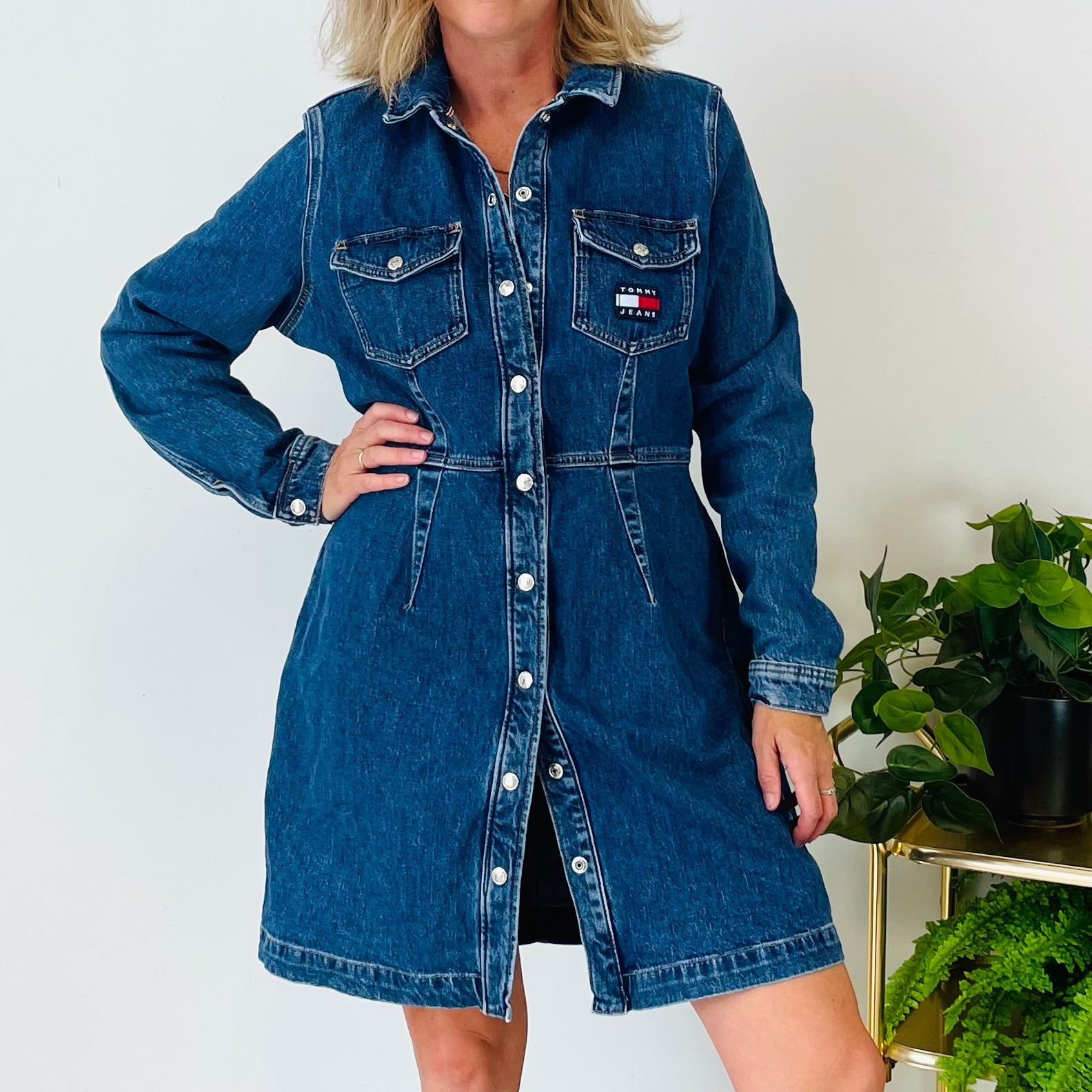 Tommy Jeans Denim Dress (XL)