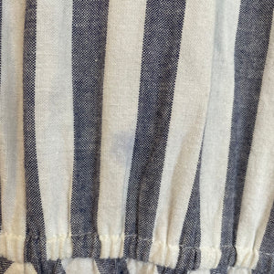 Vintage Striped Midi Dress (XL)