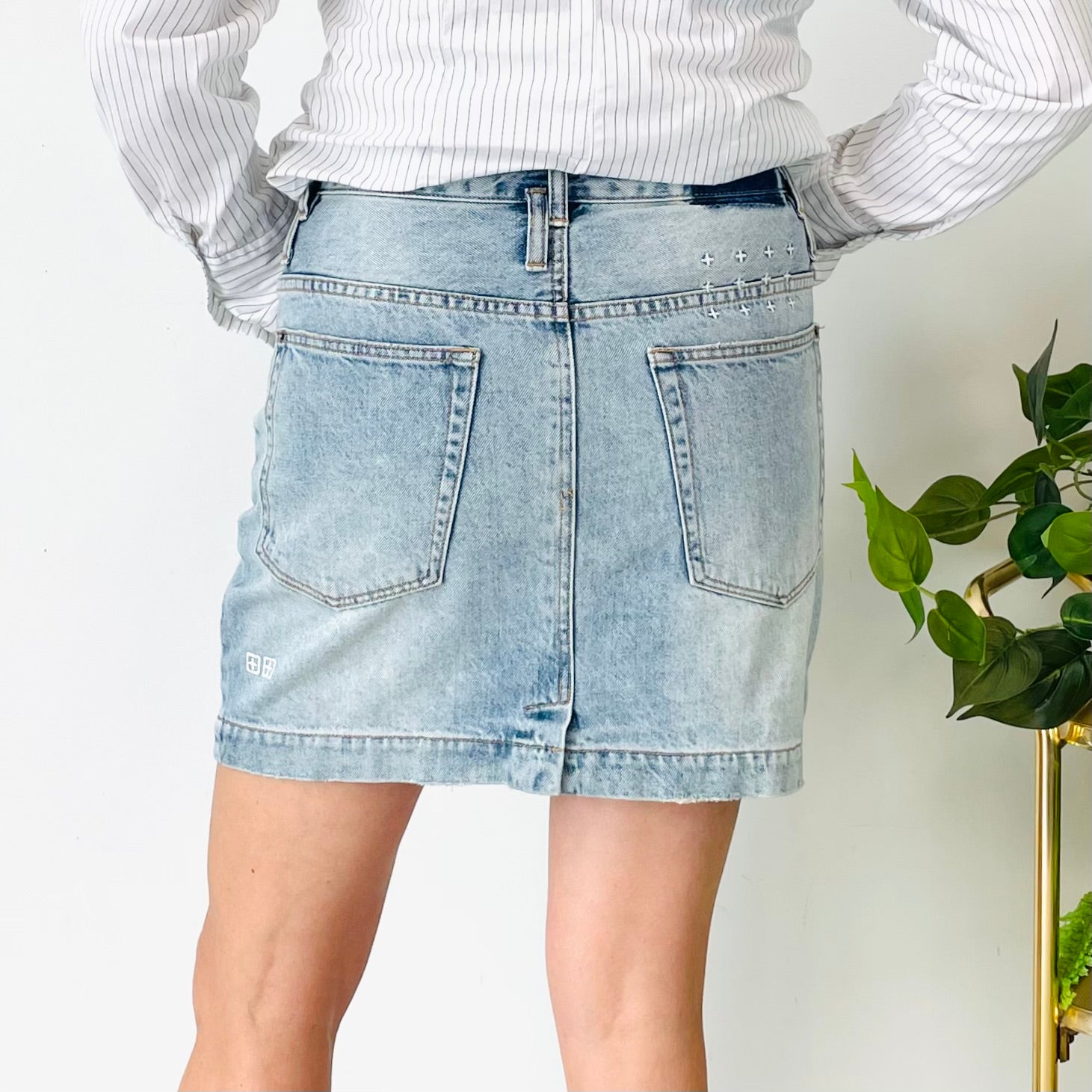 Ksubi Denim Mini Skirt (M)