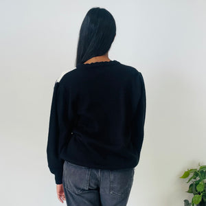Vintage Beaded Knit (M)