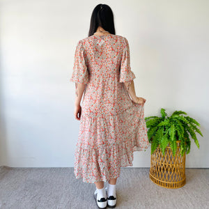 Floral Midi Dress (S)
